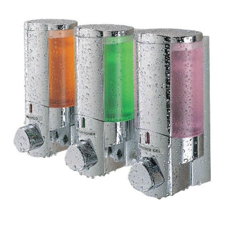 3 Chamber Soap And Shower Dispenser Chrome